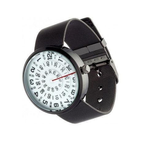 Mykonos Design Visus White orologio unisex nero