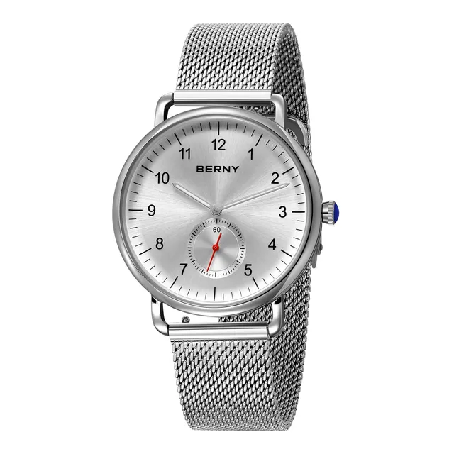 Berny Orologio Unisex Argento Acciaio Quarzo
