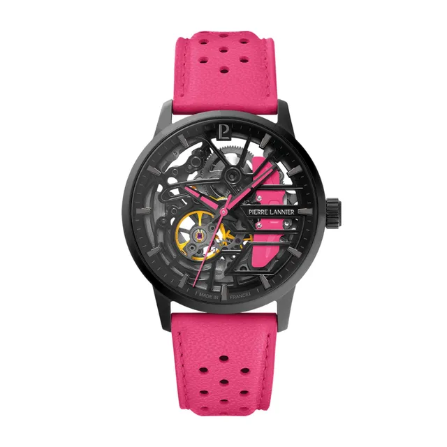 Pierre Lannier Paddock Orologio Automatico 39 mm Acciaio