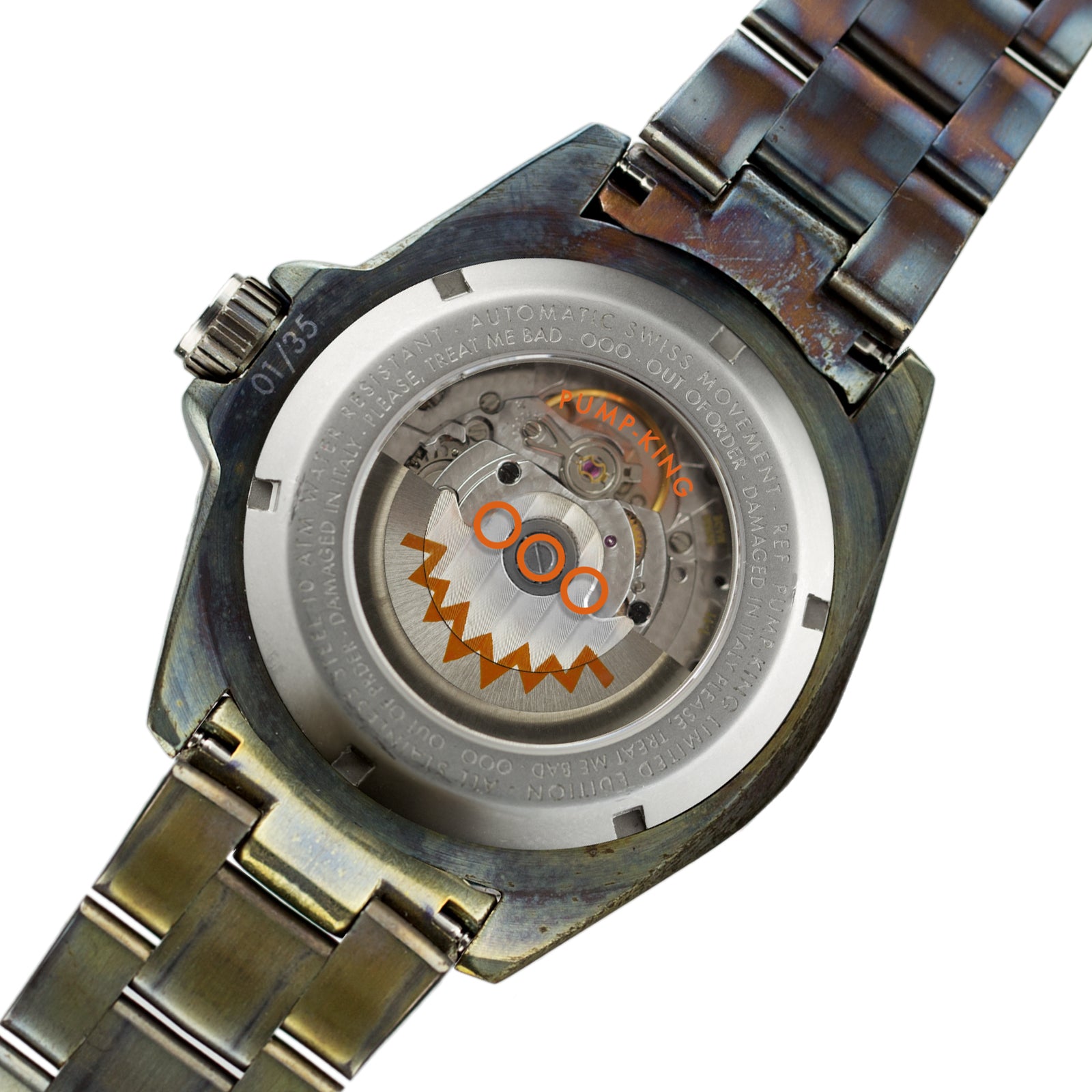 Out Of Order Pumpking orologio automatico 44mm limitata