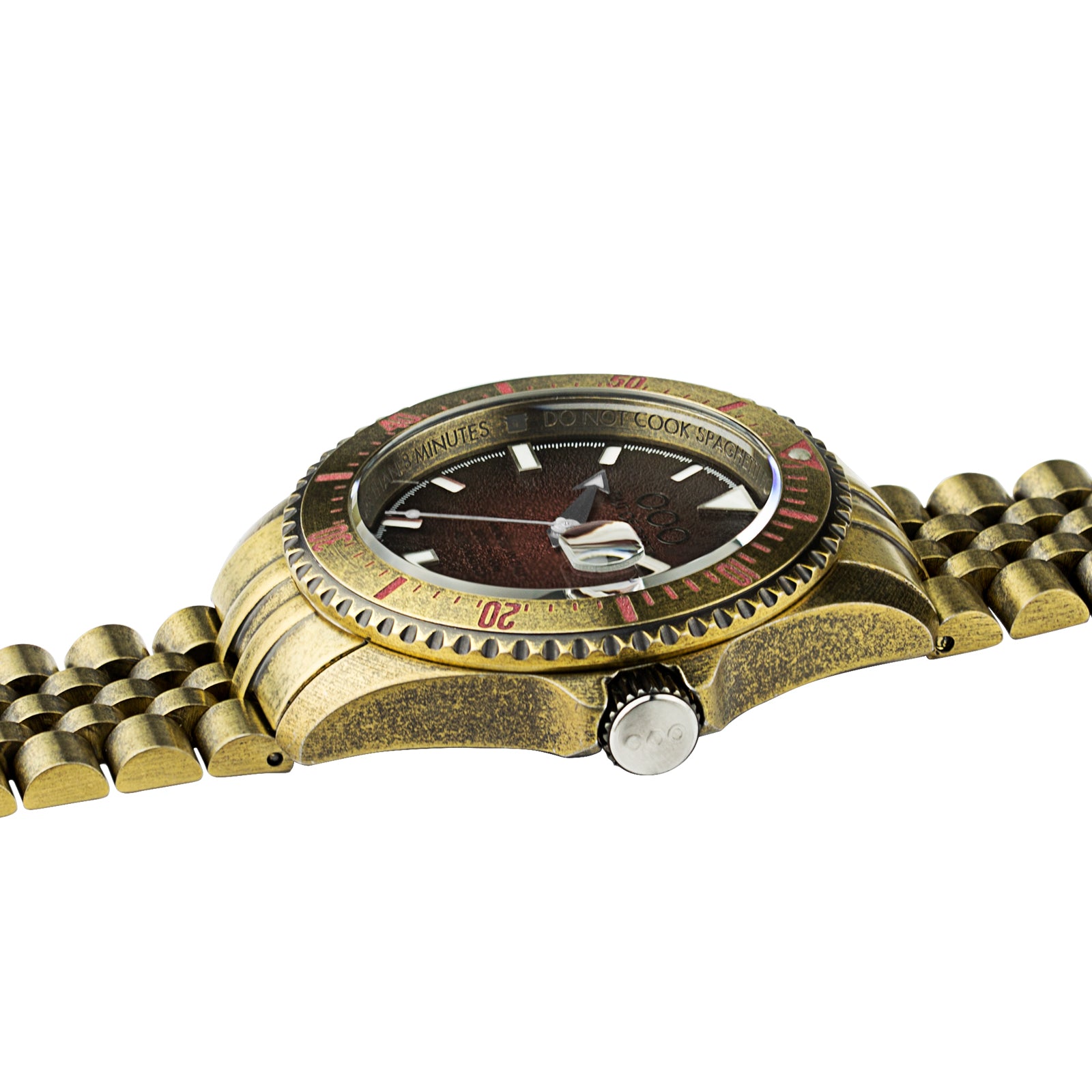 Out Of Order Automatico 9K Red orologio automatico 44mm rosso bronzo