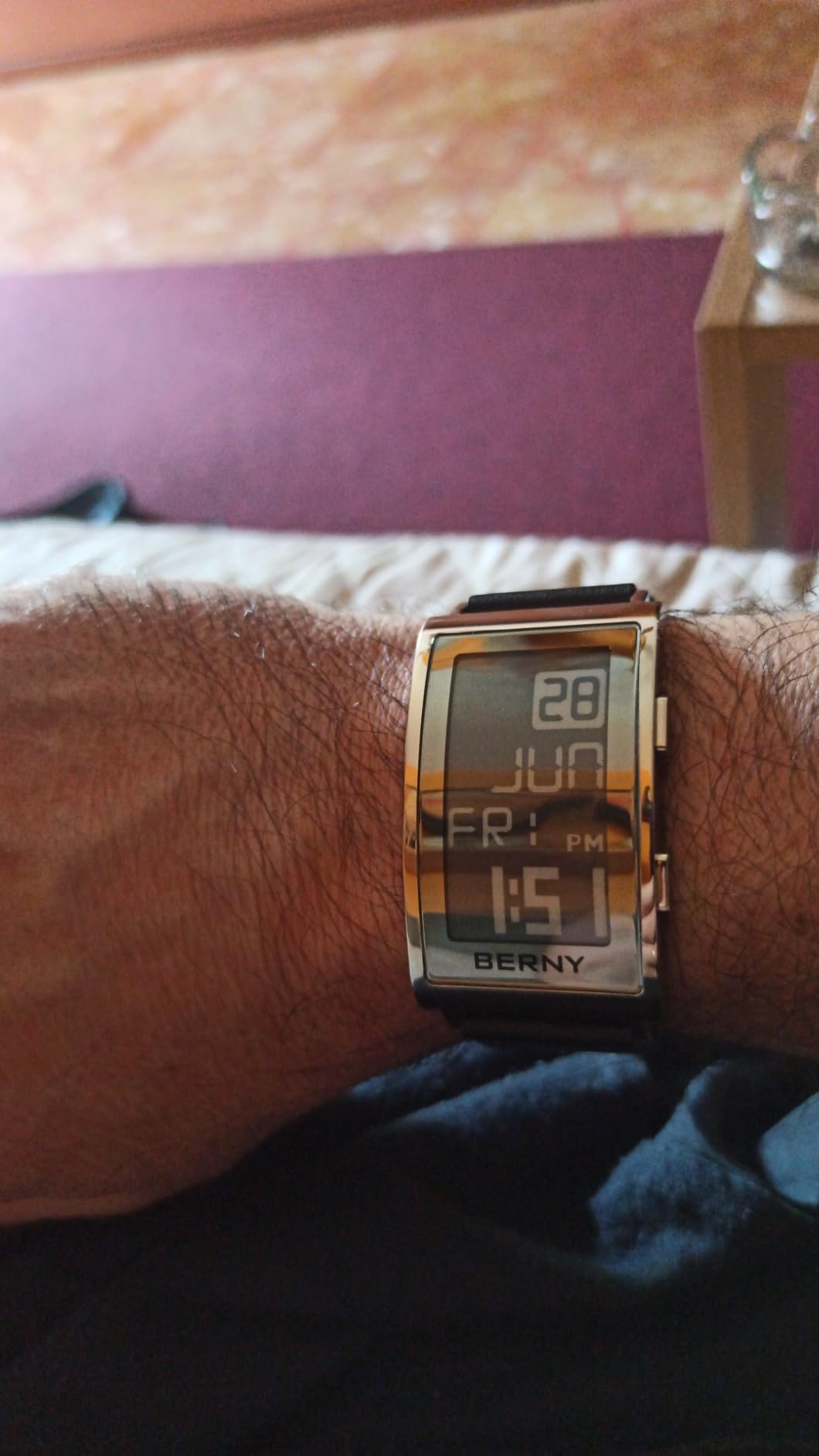 Berny Sport orologio digitale uomo LED grande