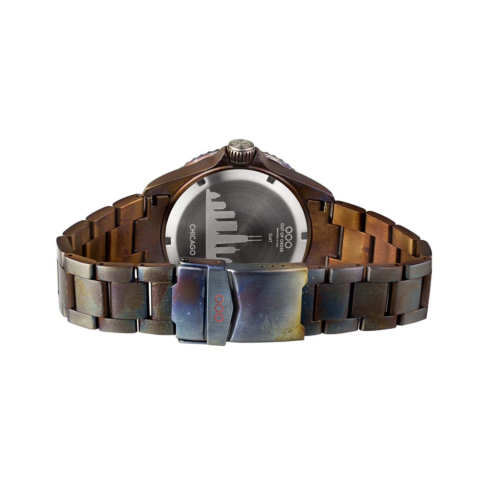 Out Of Order GMT Chicago orologio quarzo 44 mm USA