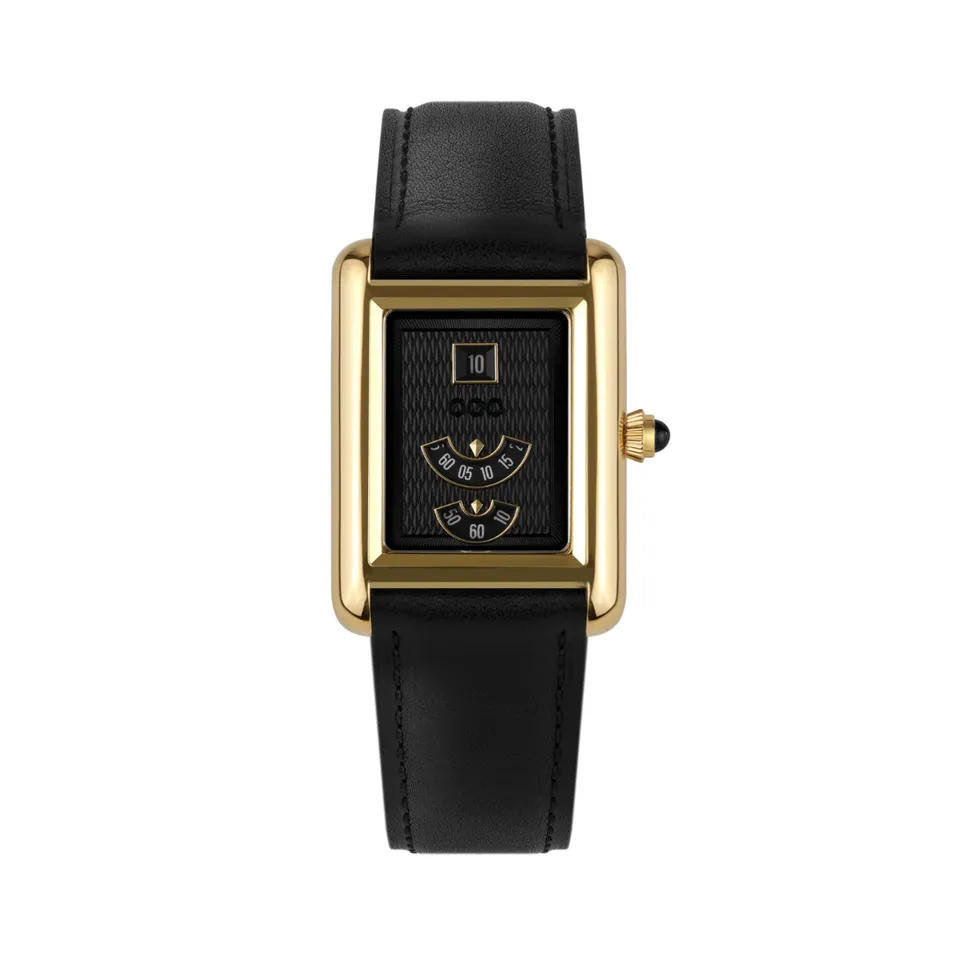 Out Of Order Forma Venti Aurum Noir orologio automatico jumping hour