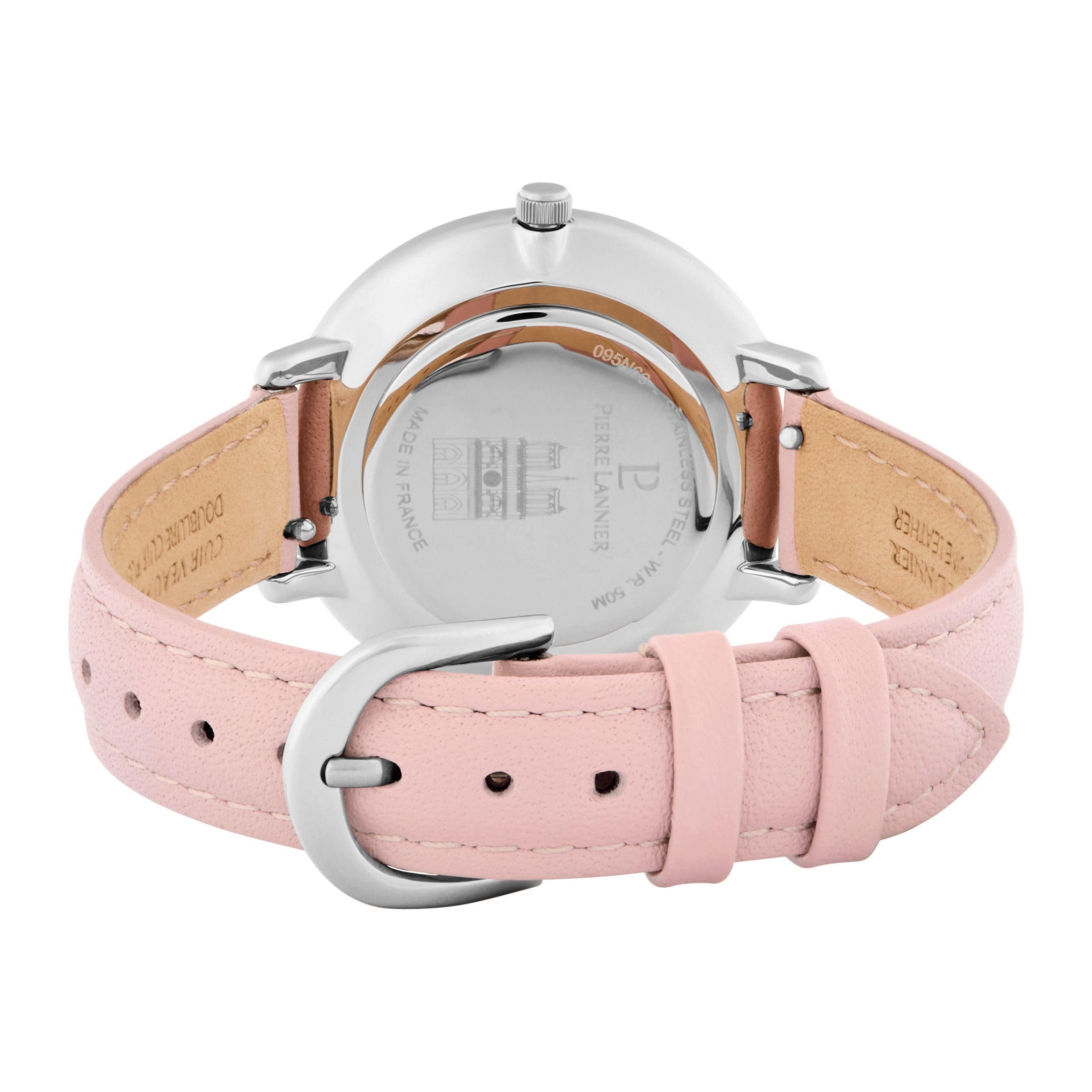 Pierre Lannier Coeur Battant orologio 33 mm pelle