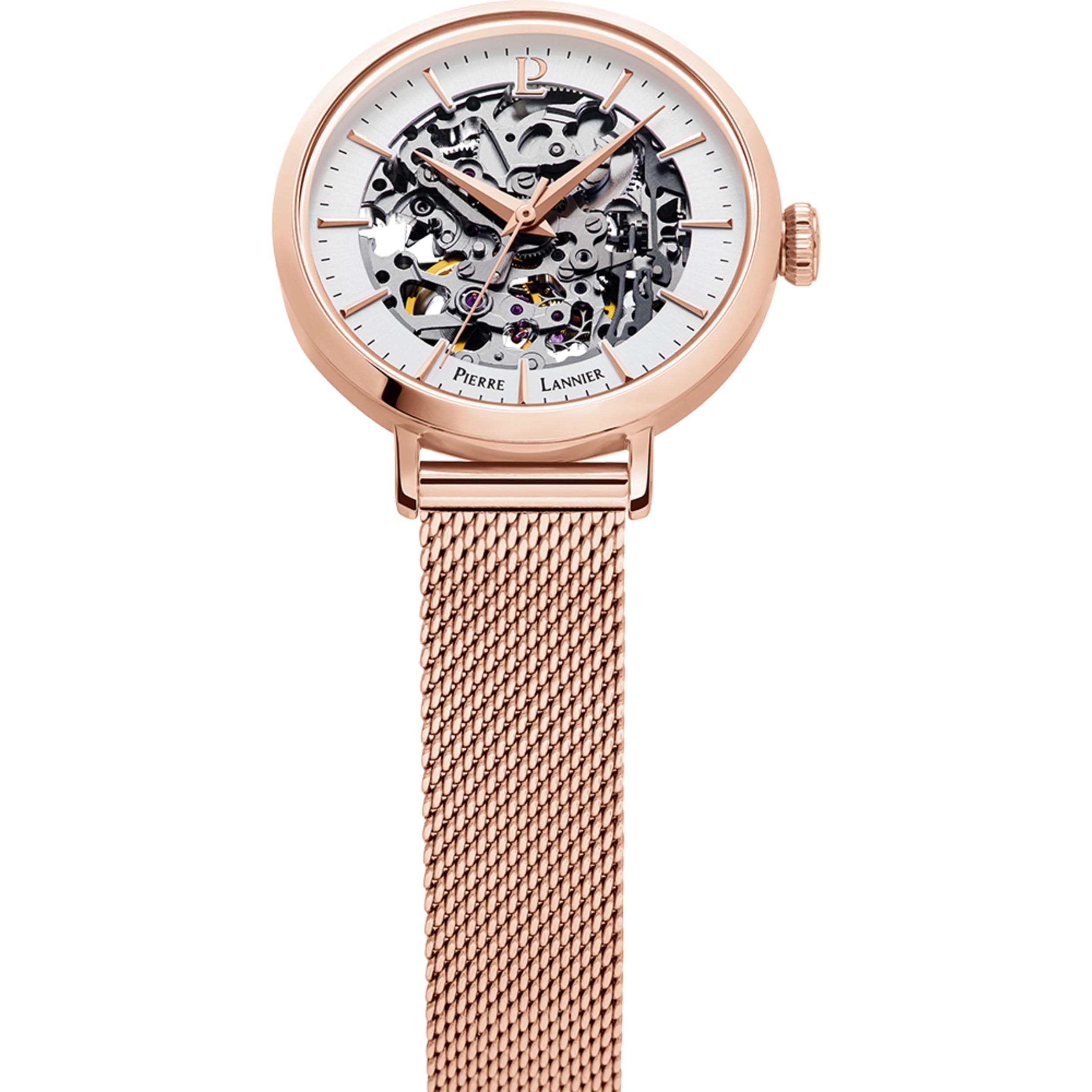 Pierre Lannier 313B928 Orologio Donna Automatico Rosa 35 mm