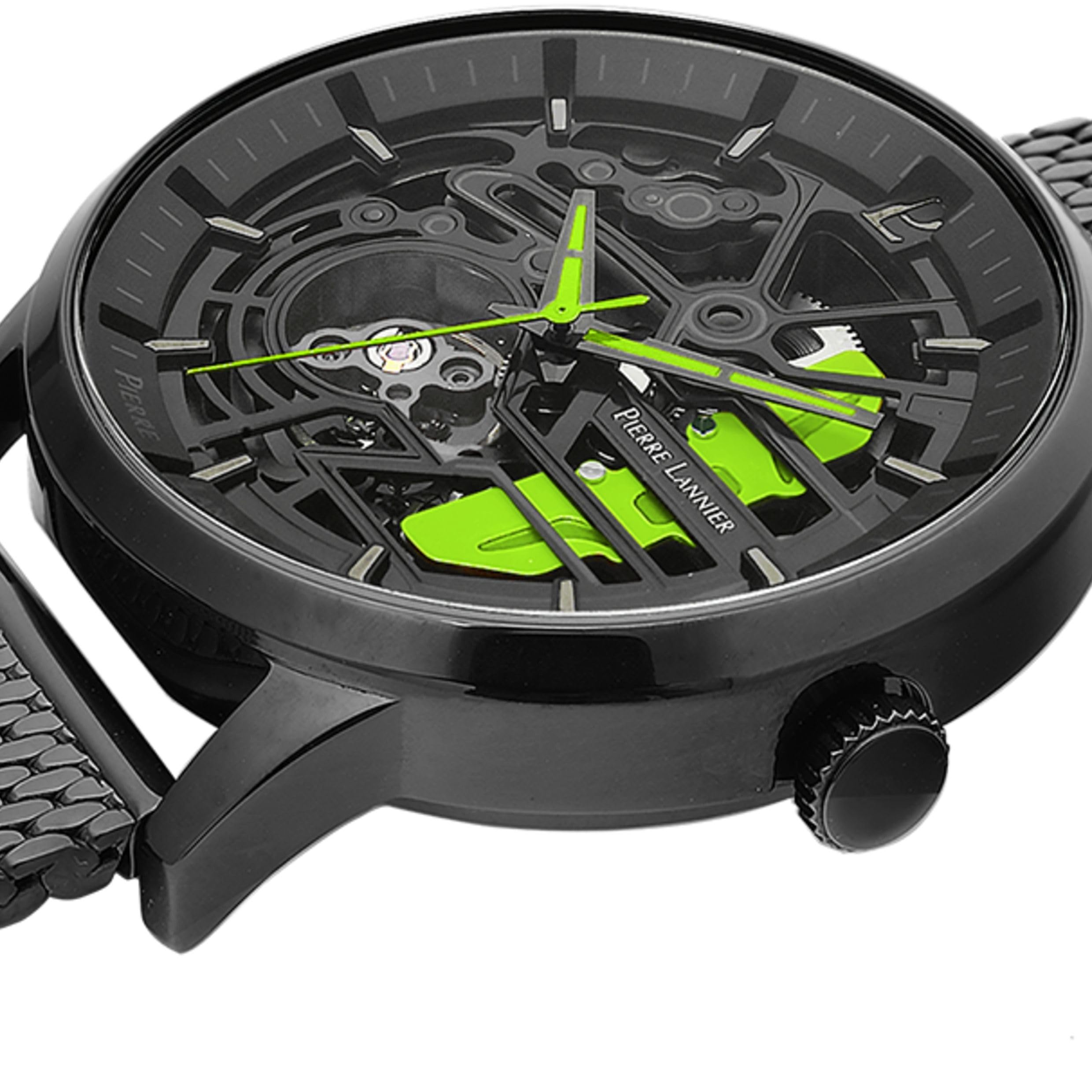 Pierre Lannier Paddock orologio automatico scheletrato 43 mm