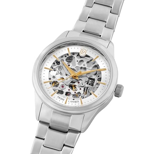 Pierre Lannier Thea orologio automatico 35,5 mm acciaio
