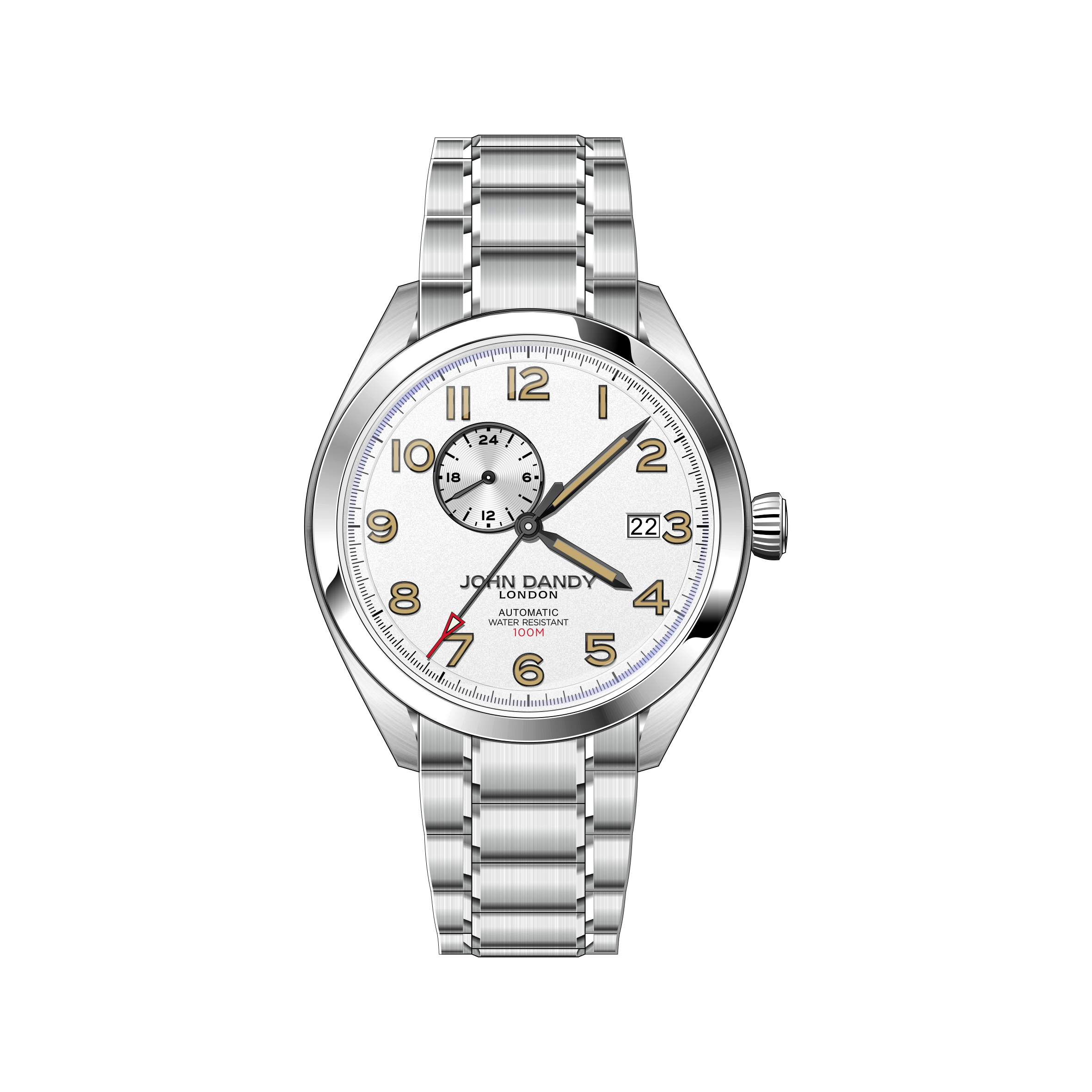John Dandy JD5310 orologio quarzo acciaio blu
