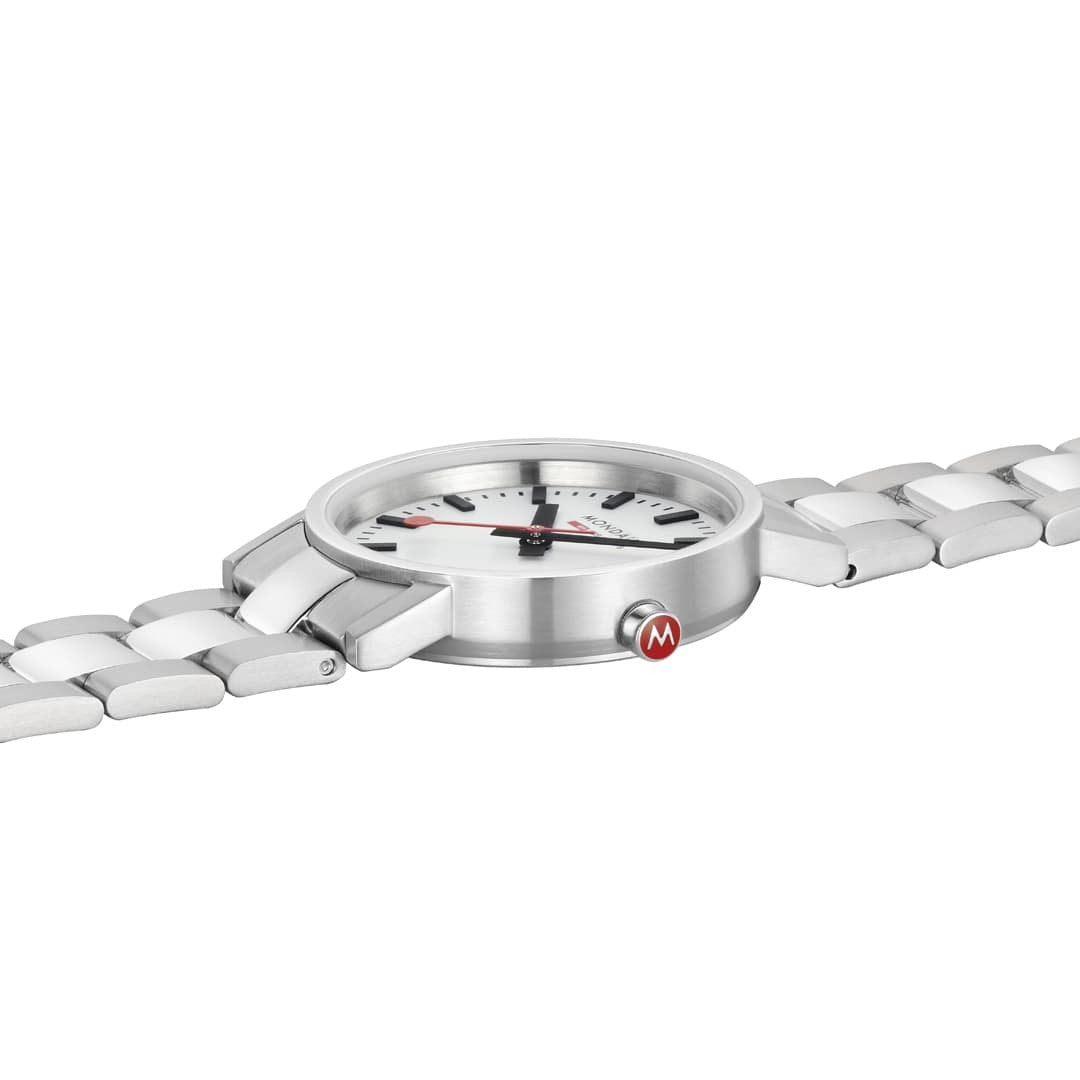 Mondaine Classic Orologio Acciaio 30 mm Bracciale