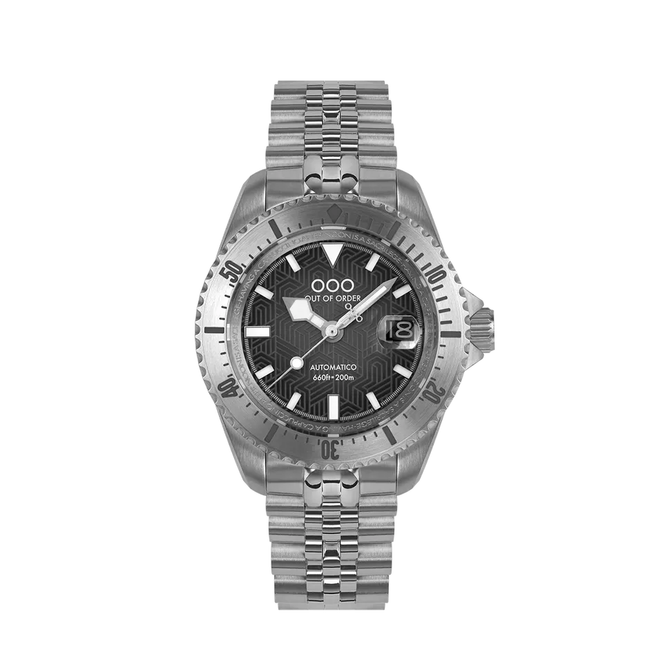 Out Of Order Diverissimo Azteco orologio automatico 42 mm grigio