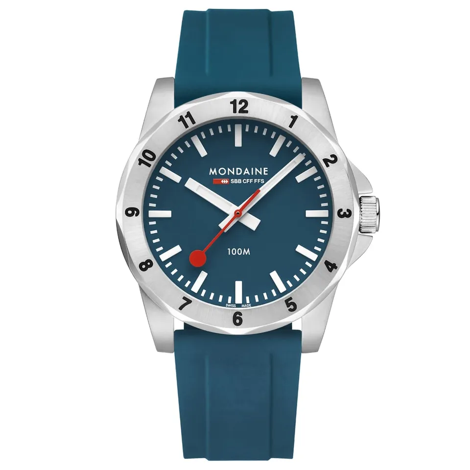 Mondaine Numeri Blue Lake orologio 42 mm quarzo blu