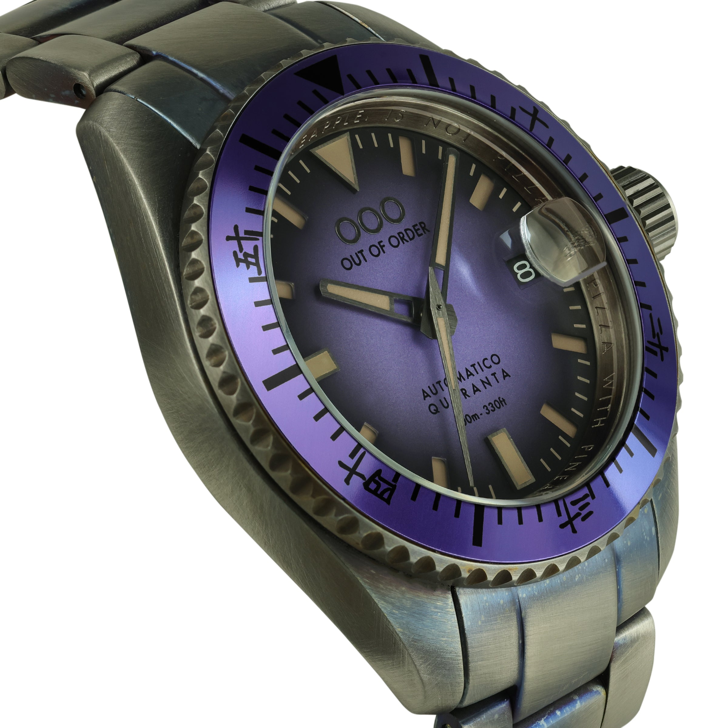 Out Of Order Indigo Automatico Quaranta Ultra Distressed orologio 40mm