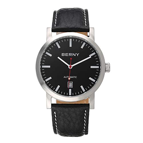 Berny ST1612 Orologio Uomo Nero Automatico
