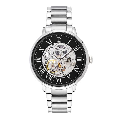 Pierre Lannier 317B131 Orologio Automatico 42 mm Nero Acciaio