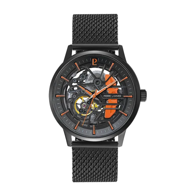 Pierre Lannier Paddock orologio automatico 43 mm acciaio 5 ATM