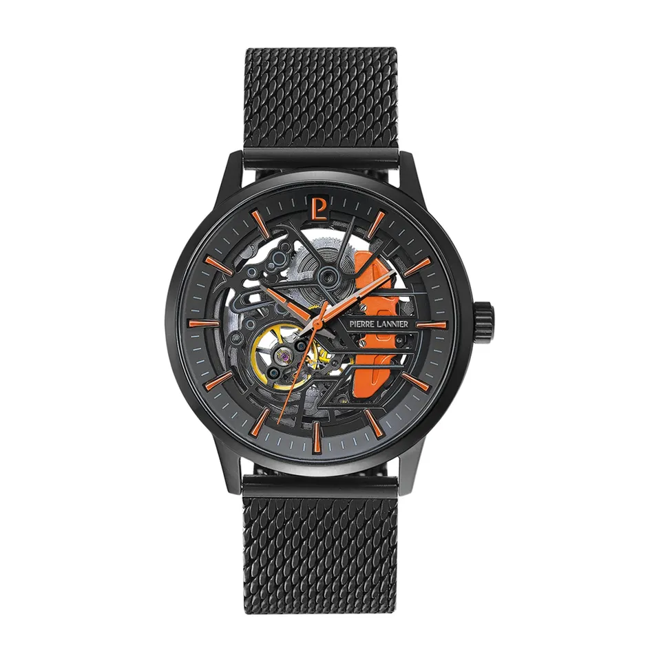 Pierre Lannier Paddock orologio automatico 43 mm acciaio 5 ATM