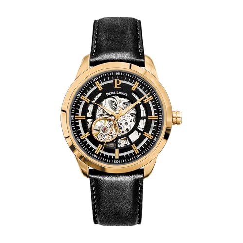Pierre Lannier Automatic orologio automatico 44mm nero oro