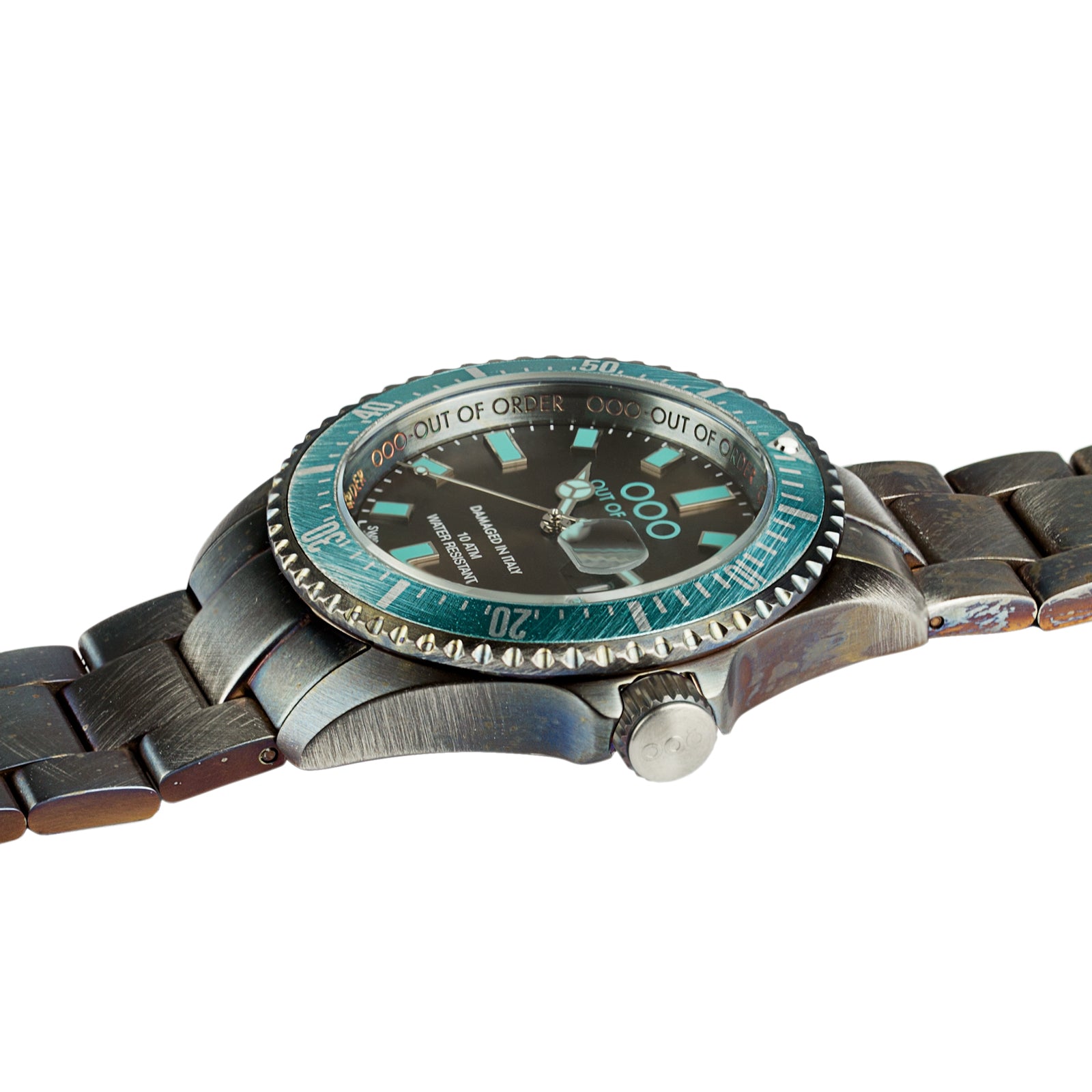 Out Of Order Casanova orologio quarzo 44 mm marrone