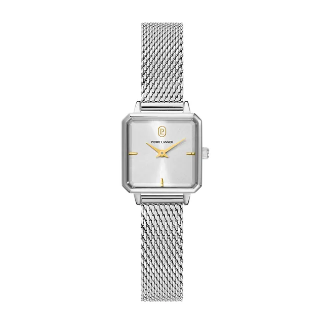 Pierre Lannier Leonor orologio quarzo acciaio sottile