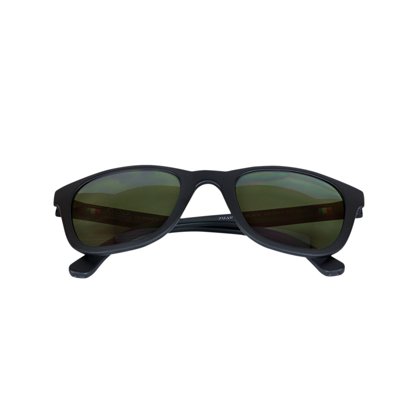Out Of Order Flessibile Black occhiali da sole neri