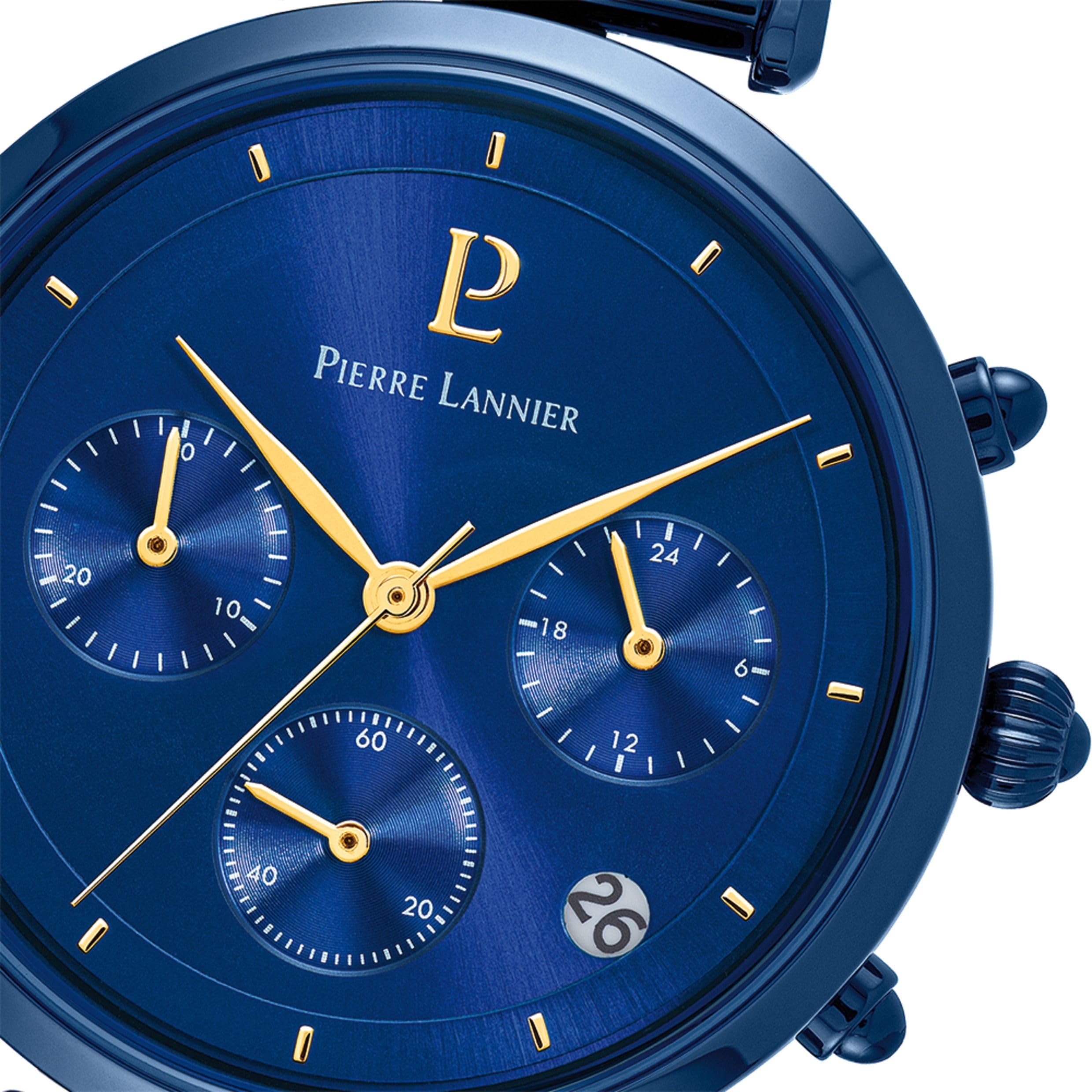Pierre Lannier Lutecia Cronografo Orologio Blu 35 mm Quarzo