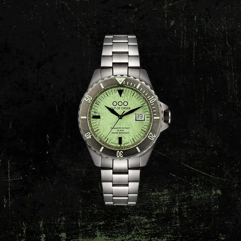 Out Of Order Ghost 2.0 orologio automatico lume 44 mm