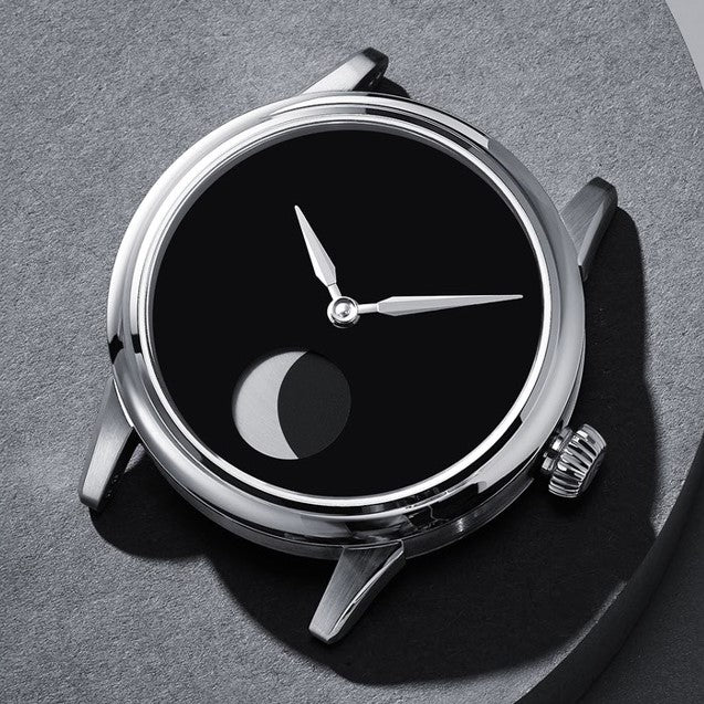Selten M1 Moonphase Musou Black orologio nero