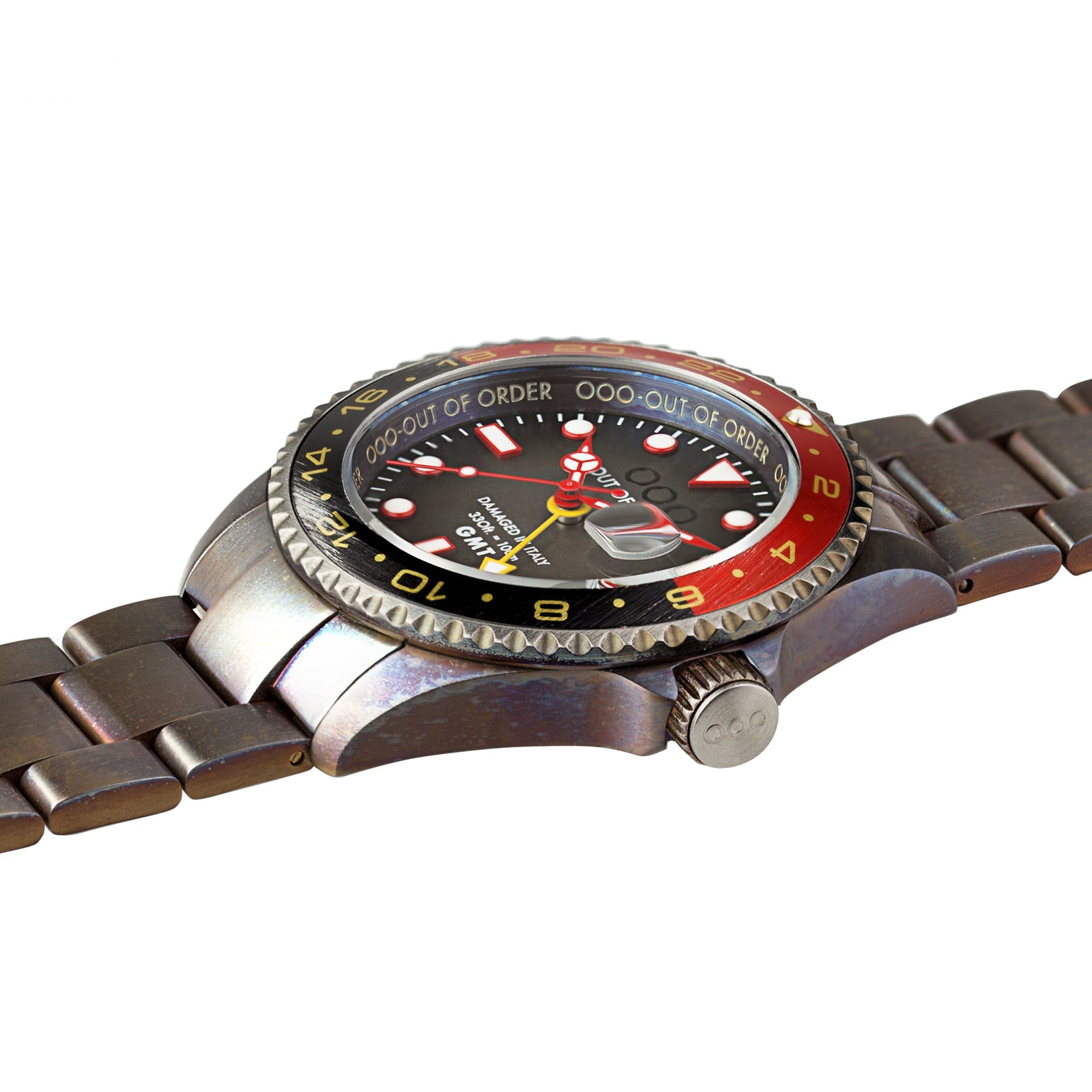 Out Of Order GMT Chicago orologio quarzo 44 mm USA