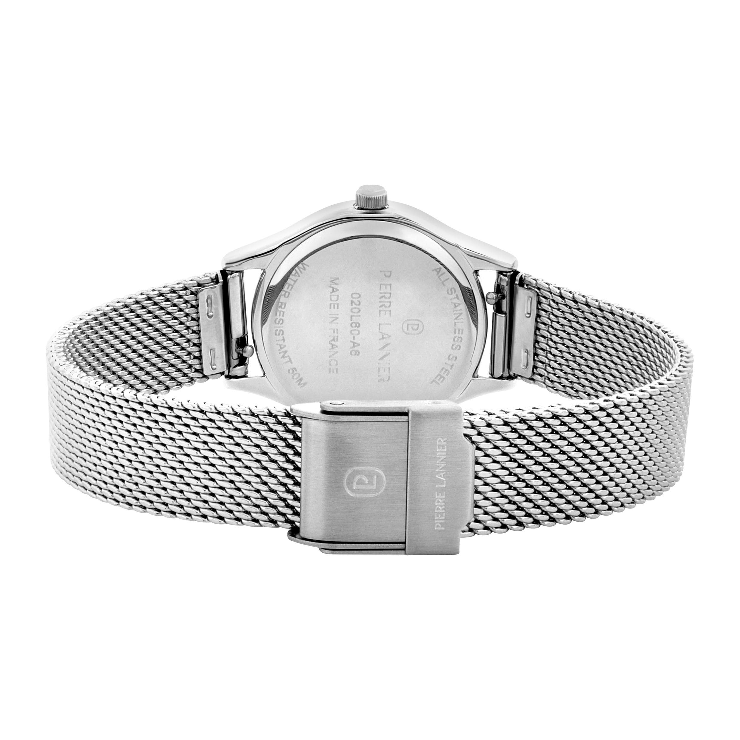 Pierre Lannier Pya orologio donna pelle nero