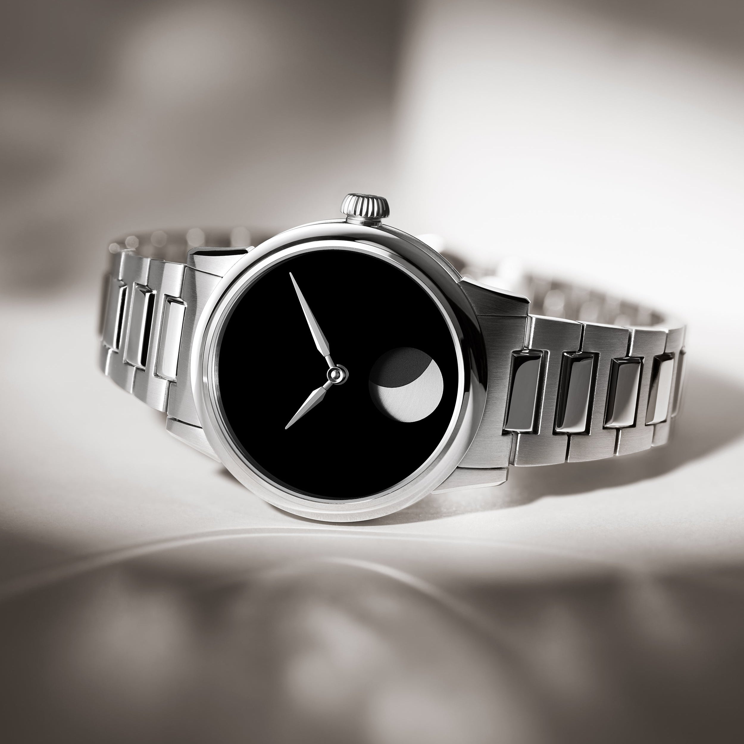 Selten M1 Moonphase Musou Black orologio nero