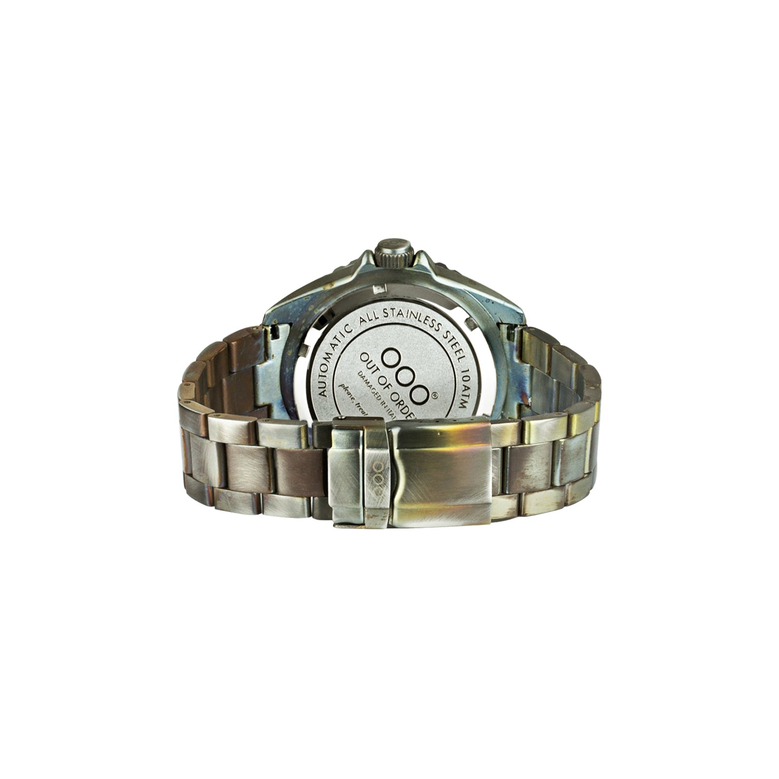 Out of Order Automatico Black orologio nero 44 mm