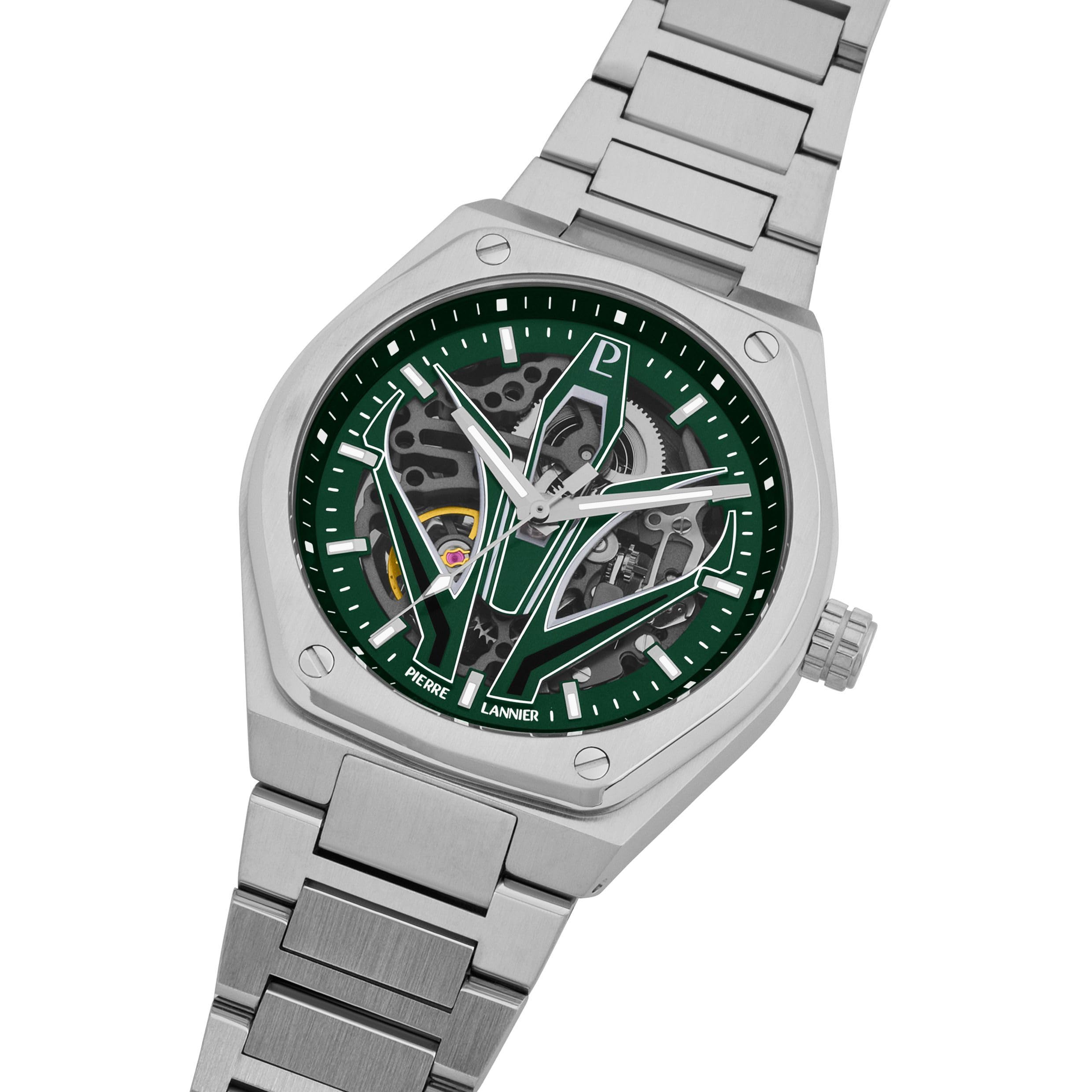 Pierre Lannier Ardent orologio automatico uomo acciaio