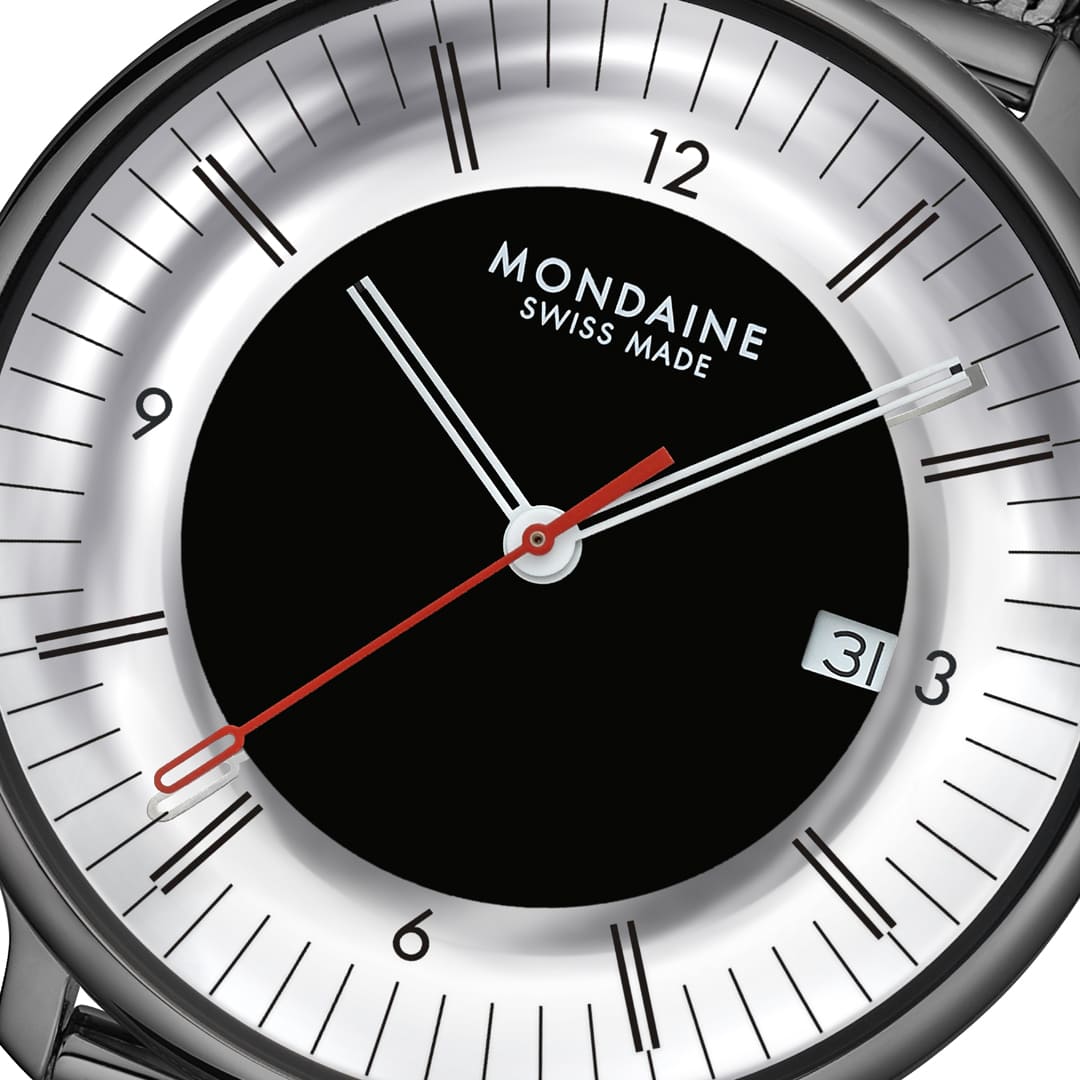 Mondaine Doppio Mirror 41 mm Orologio Edizione Limitata