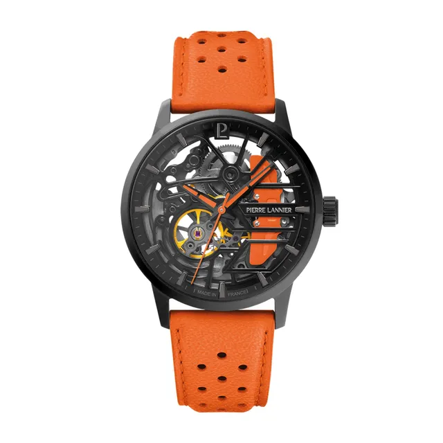 Pierre Lannier Paddock Orologio Automatico 39 mm Acciaio