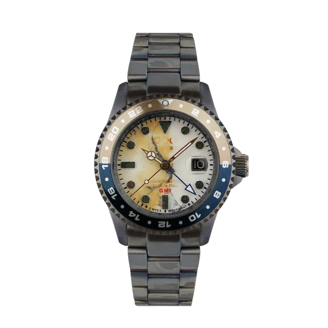 Out Of Order GMT White House orologio bianco 44mm acciaio