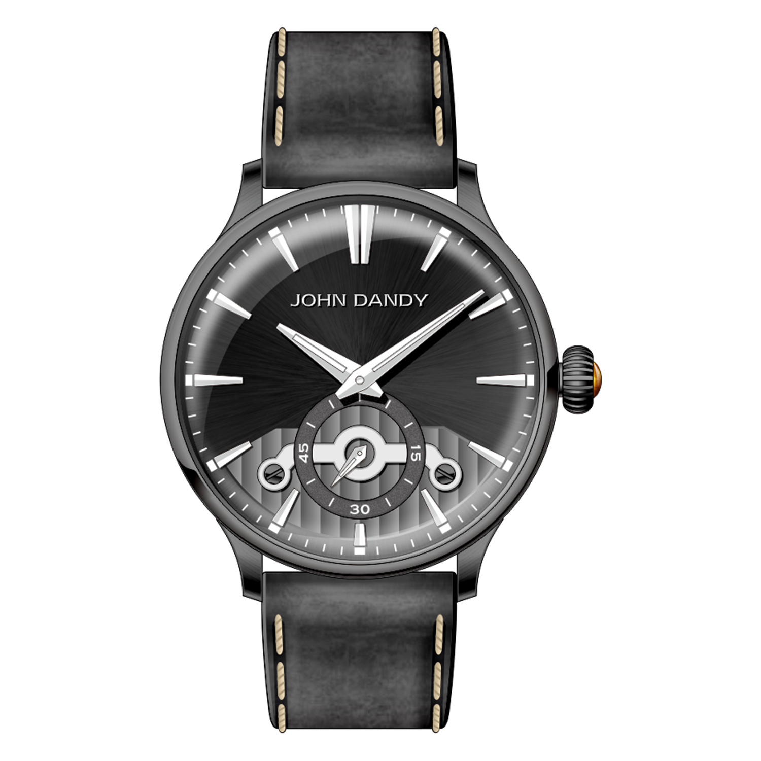 John Dandy JD3248 orologio blu notte