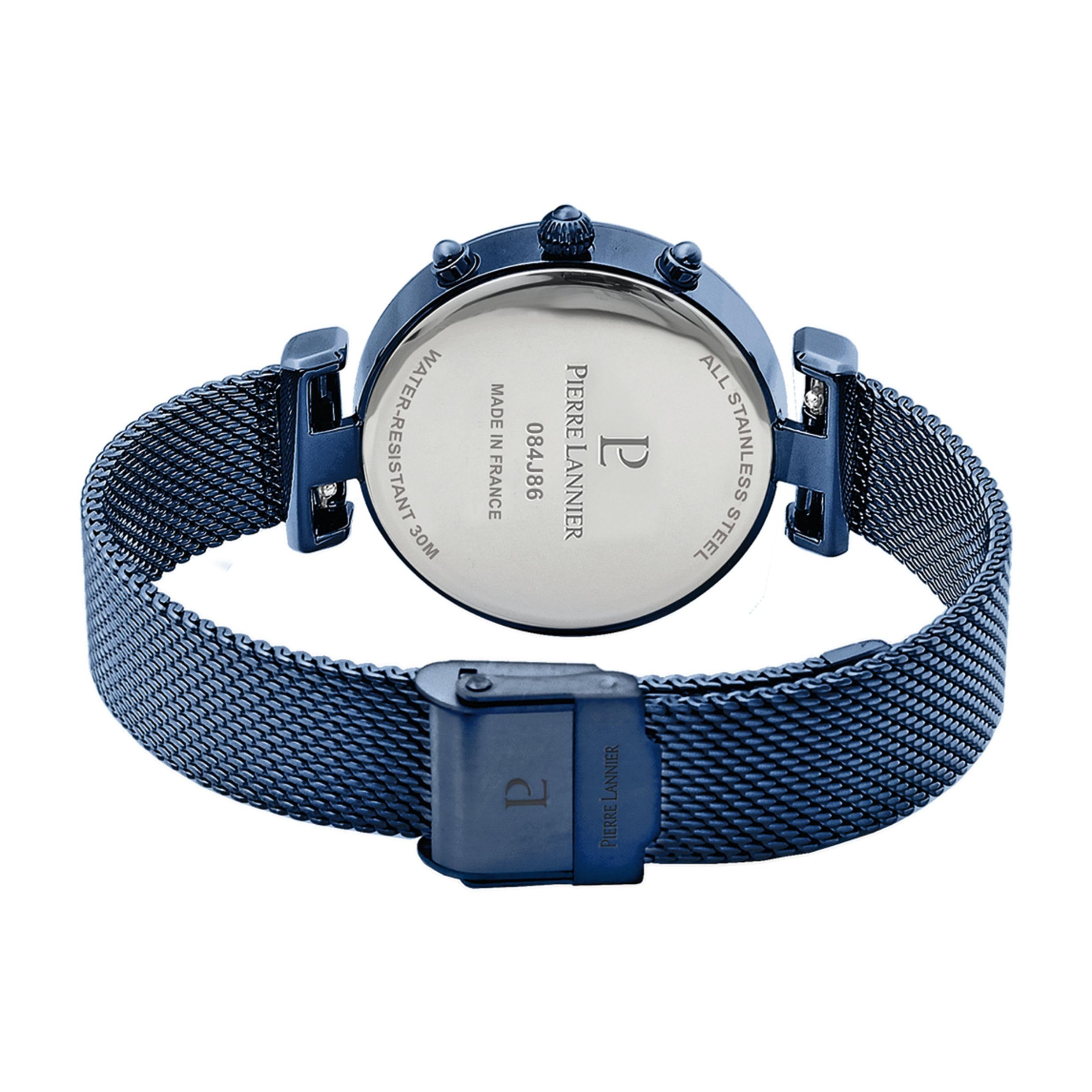 Pierre Lannier Lutecia Cronografo Orologio Blu 35 mm Quarzo