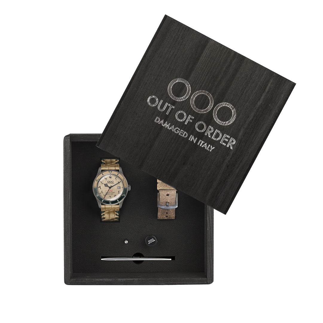 Out of Order Auto 2.0 Bayda Edition orologio marrone